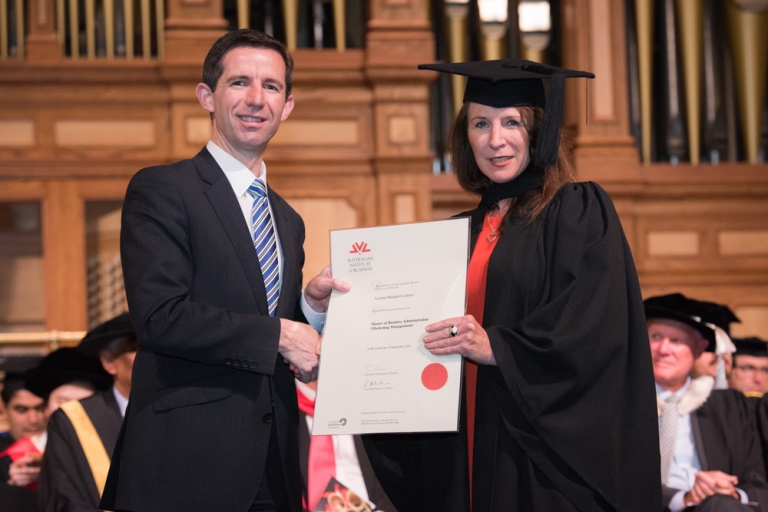 5 Minutes with MBA Graduate Leanne Lenassi