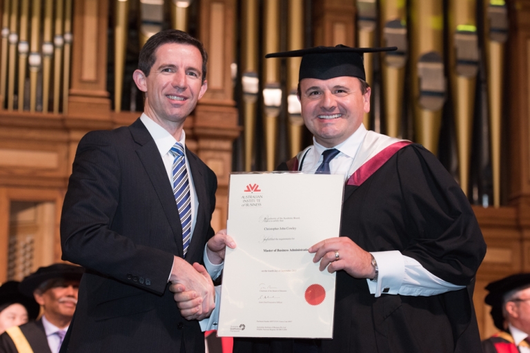 5 Minutes with MBA Graduate Chris Cowley