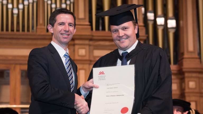 5 Minutes with MBA Graduate Luke Johnson