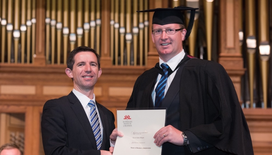 5 Minutes with MBA Graduate Trevor Morgan