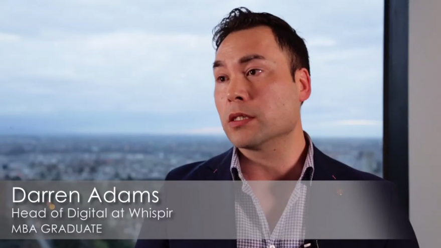5 Minutes with MBA Graduate Darren Adams