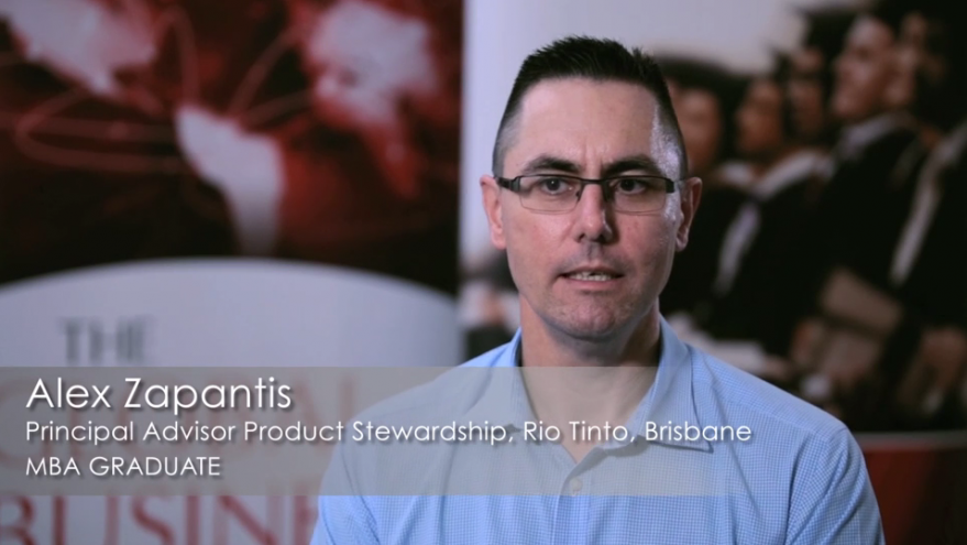 5 Minutes with MBA Graduate Alex Zapantis