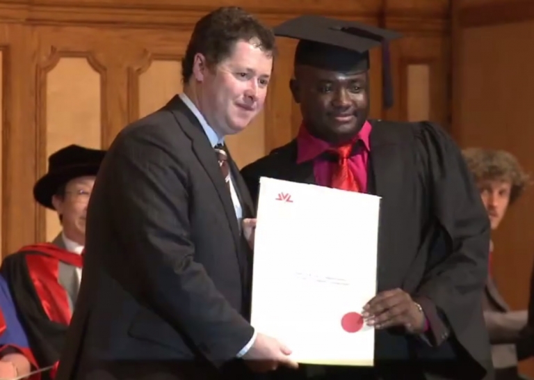 5 minutes with MBA Graduate Hugh Mandizha