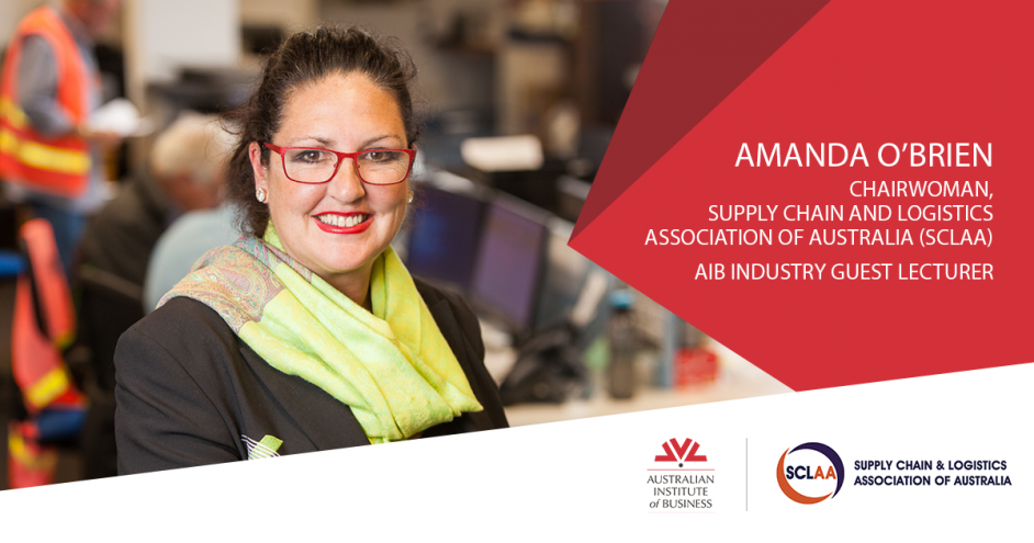 Amanda O’Brien of SCLAA shares her wisdom in logistics and supply chain management