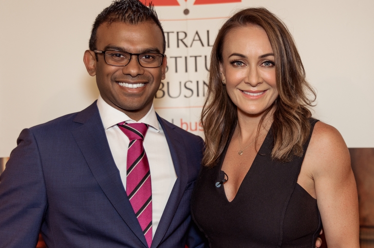 Michelle Bridges shares secrets to self-branding at AIB Sydney networking event