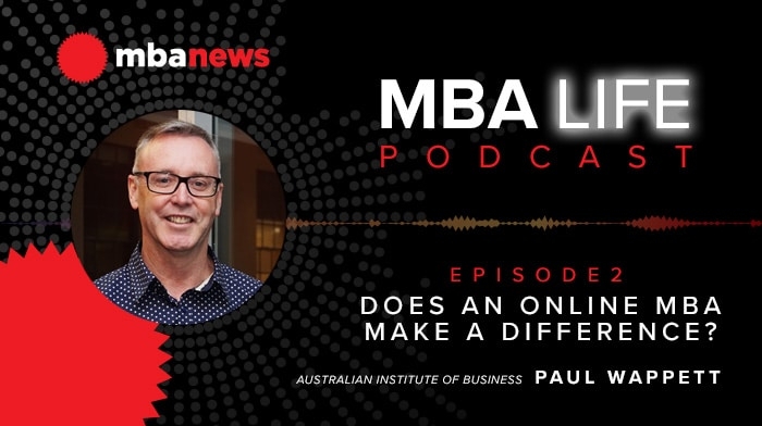 AIB CEO Paul Wappett Talks Online MBAs with MBA News Australia